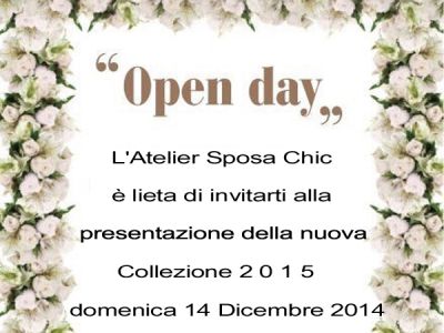 OPEN DAY DA SPOSA CHIC A LECCE