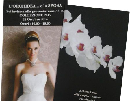 L'orchidea.. e la sposa, OPEN DAY il 26 OTTOBRE a Catanzaro