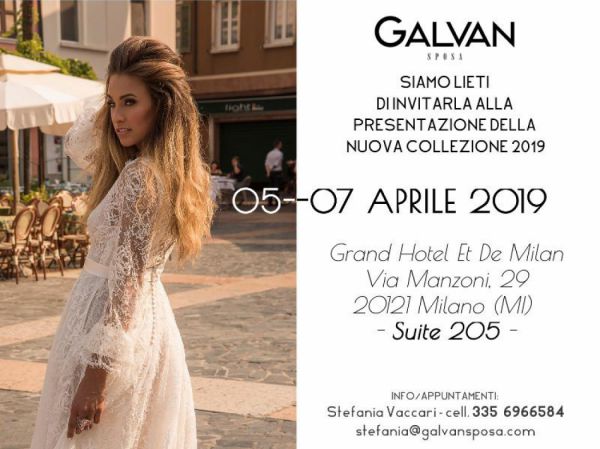 Discover - Collezioni 2020 Spring-summer Galvan Sposa 