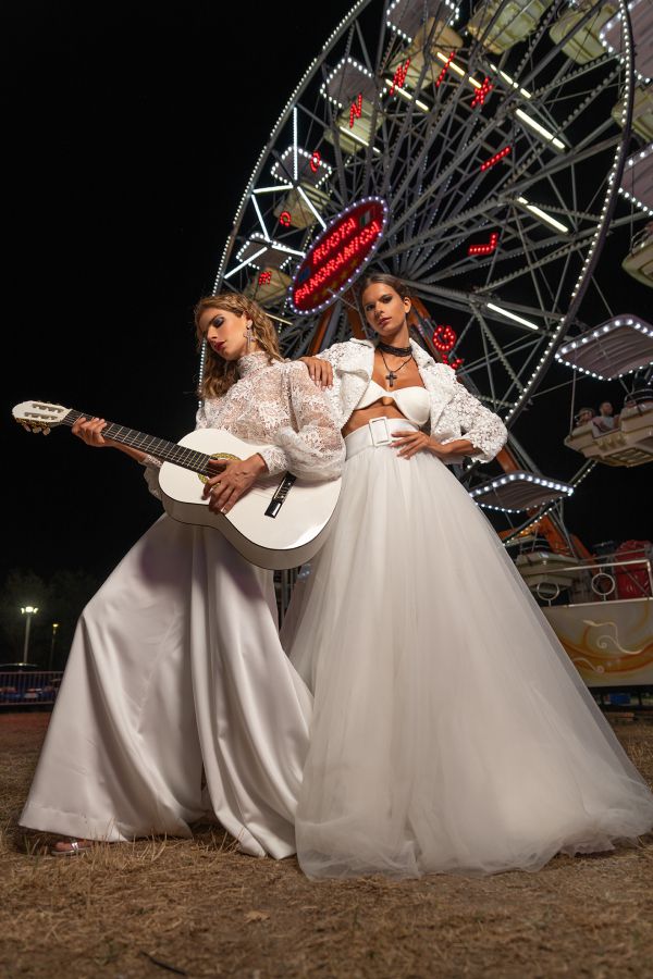 Trend 2023: l'abito da sposa si tinge di rock