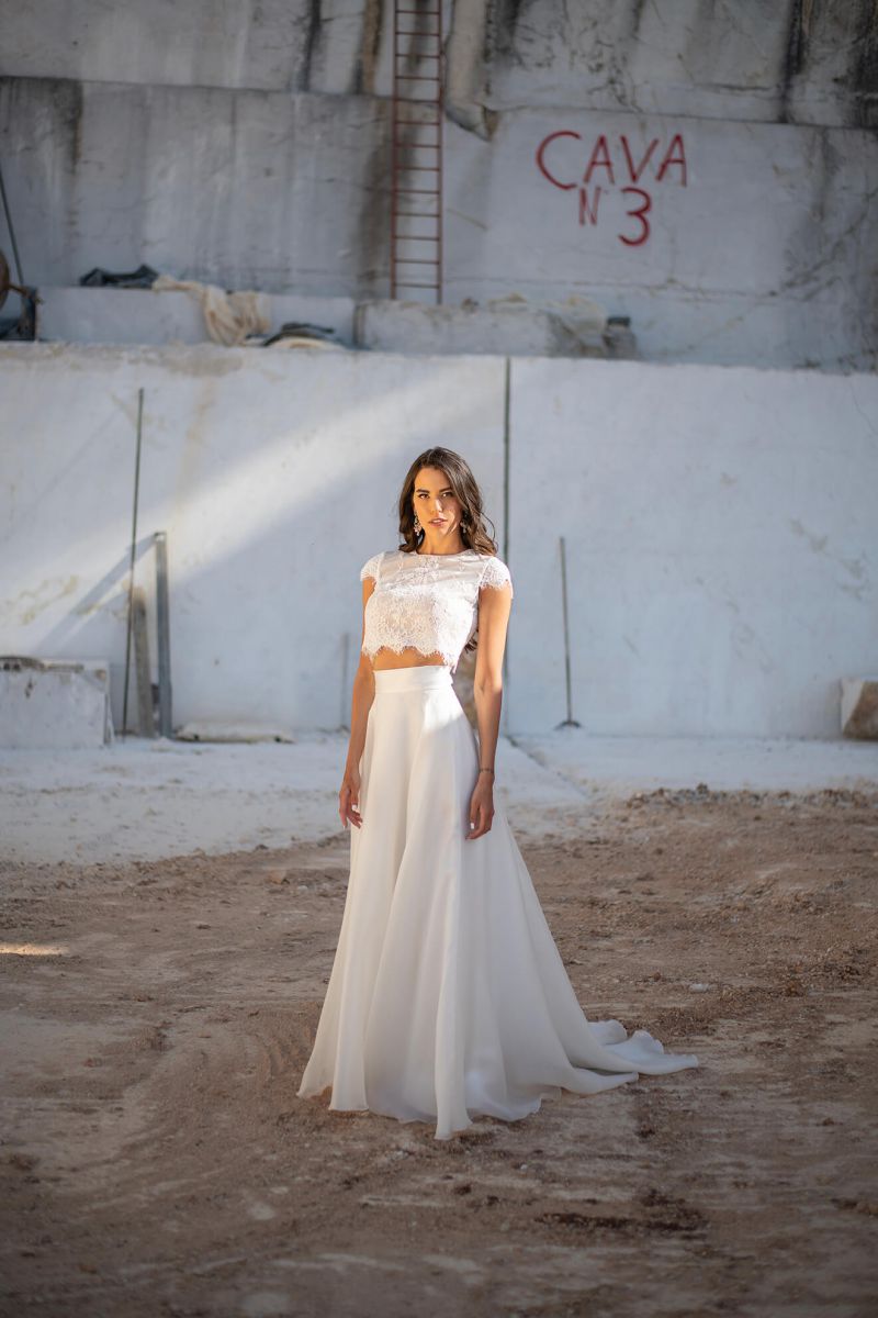 Abito da sposa CL-613 corp + Iva gonna
